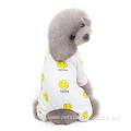 Fashionable printing designers winter cotton dog clothes